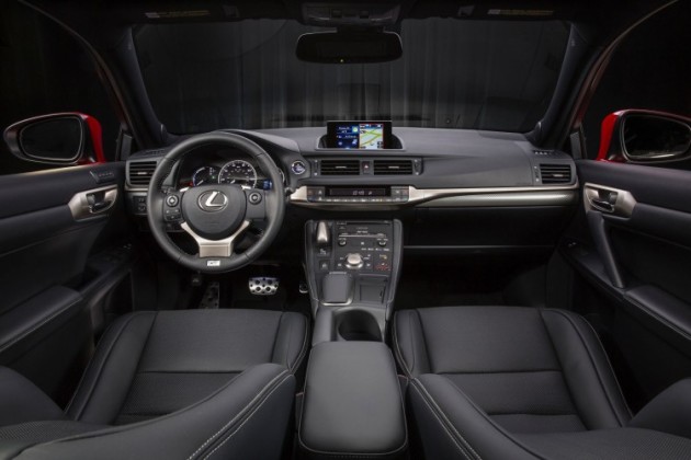2016 Lexus CT 200h interior