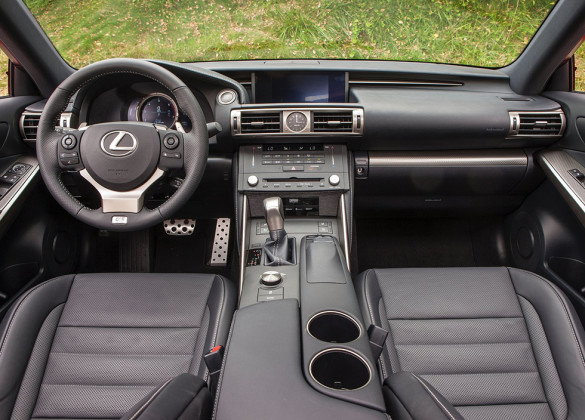 2016 Lexus IS interior