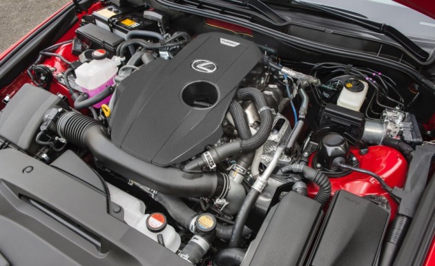 2016-Lexus-IS200t engine