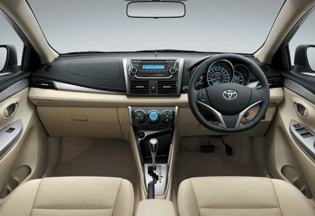 2016 Toyota Vios interior