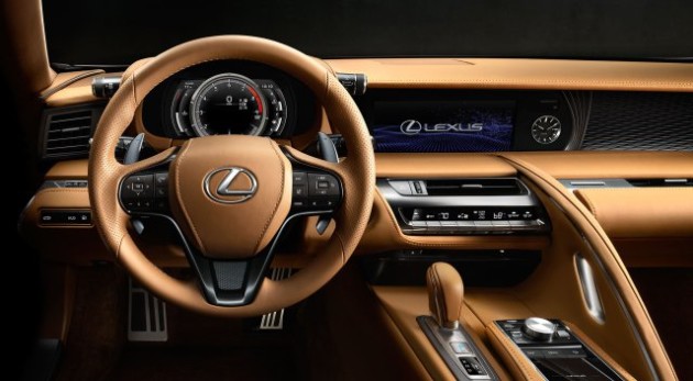 2017 Lexus LC 500h INTERIOR