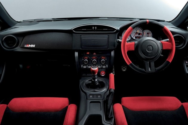 2016 Toyota GT 86 GRMN interior